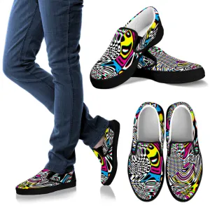 ACID VIBING MENS SLIP ONS | HUBERT SOLCZYNSKI