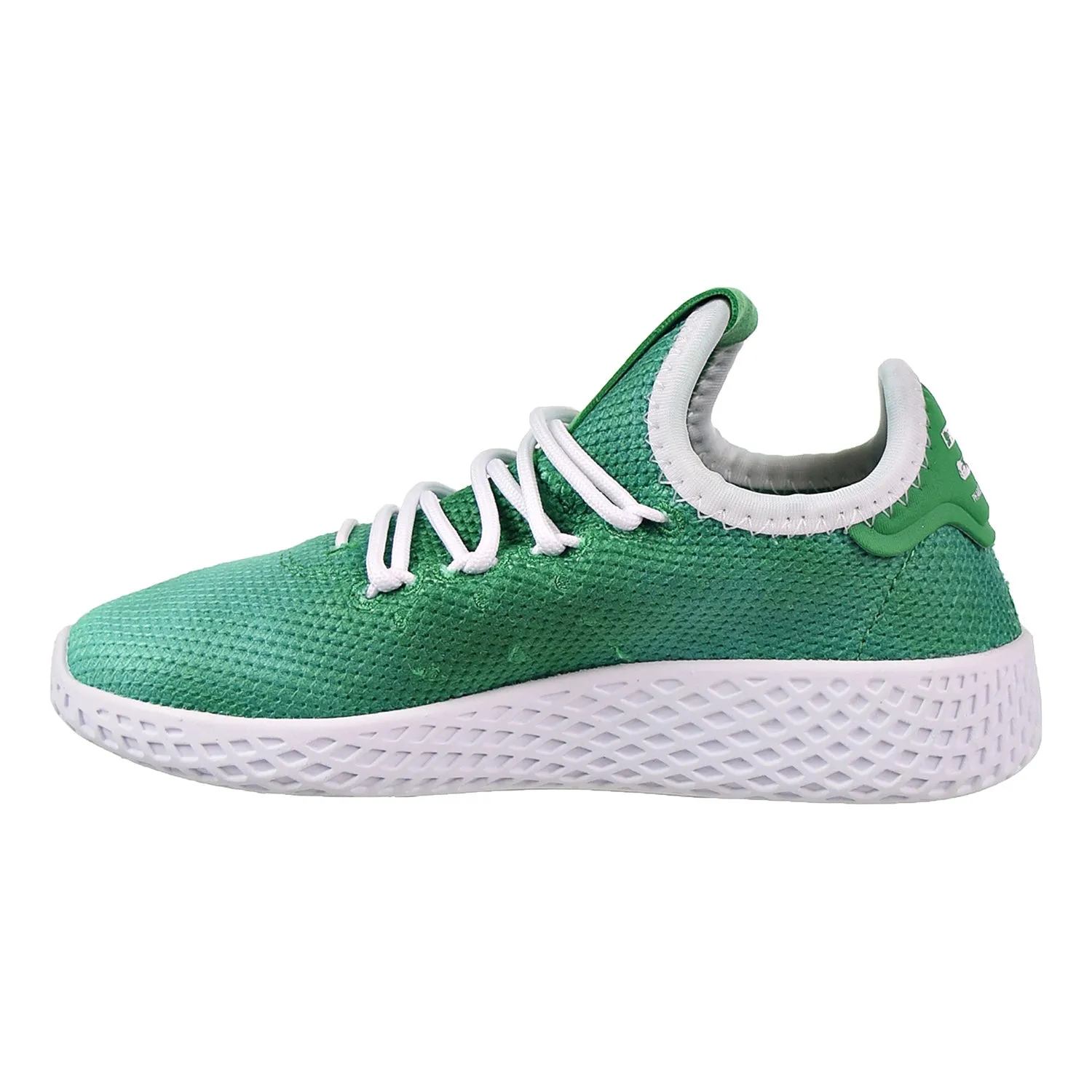 Adidas PW Tennis HU C Preschool Shoes Green/White