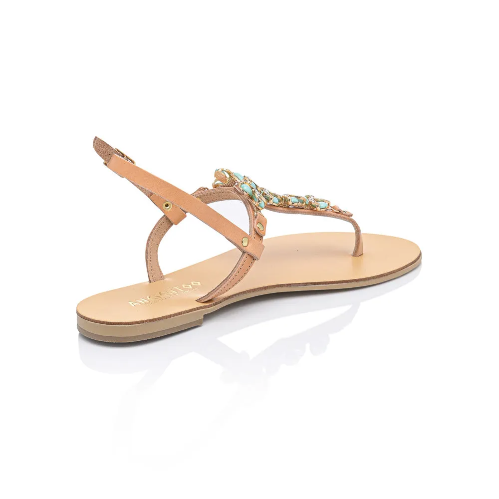 Ancientoo T-Strap Sandals Mariza