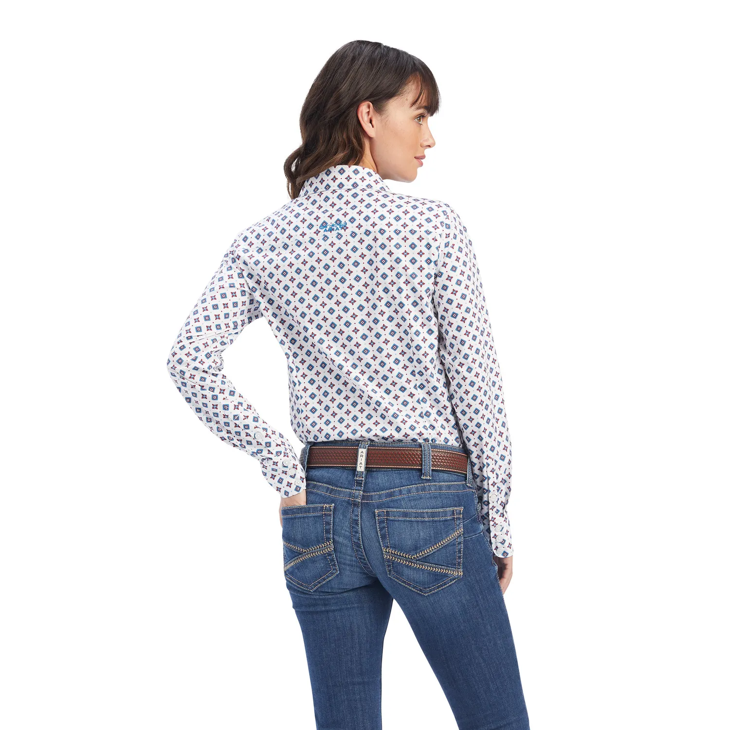 Ariat Women's Kirby Stretch Shirt - Township Print