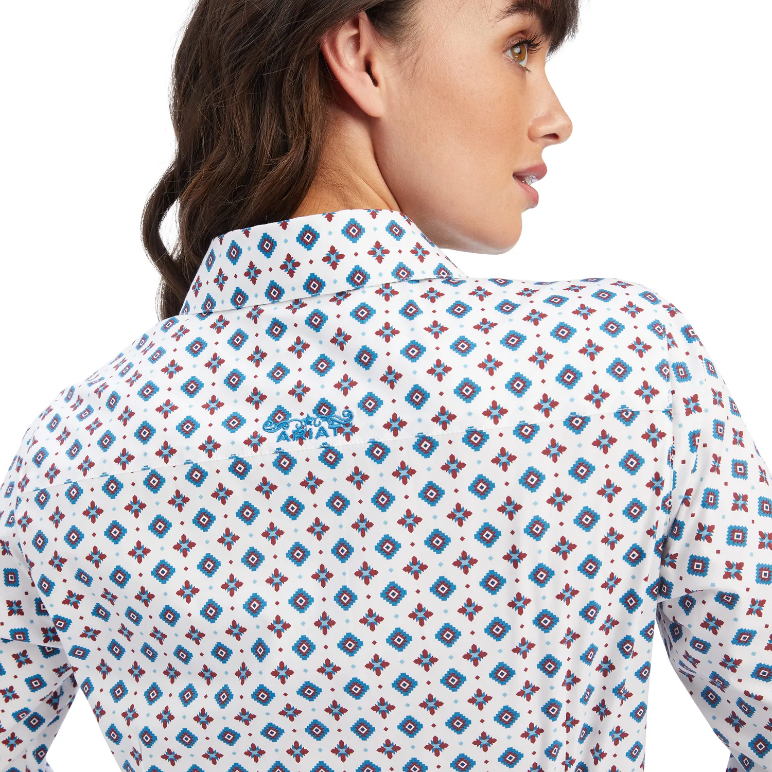 Ariat Women's Kirby Stretch Shirt - Township Print