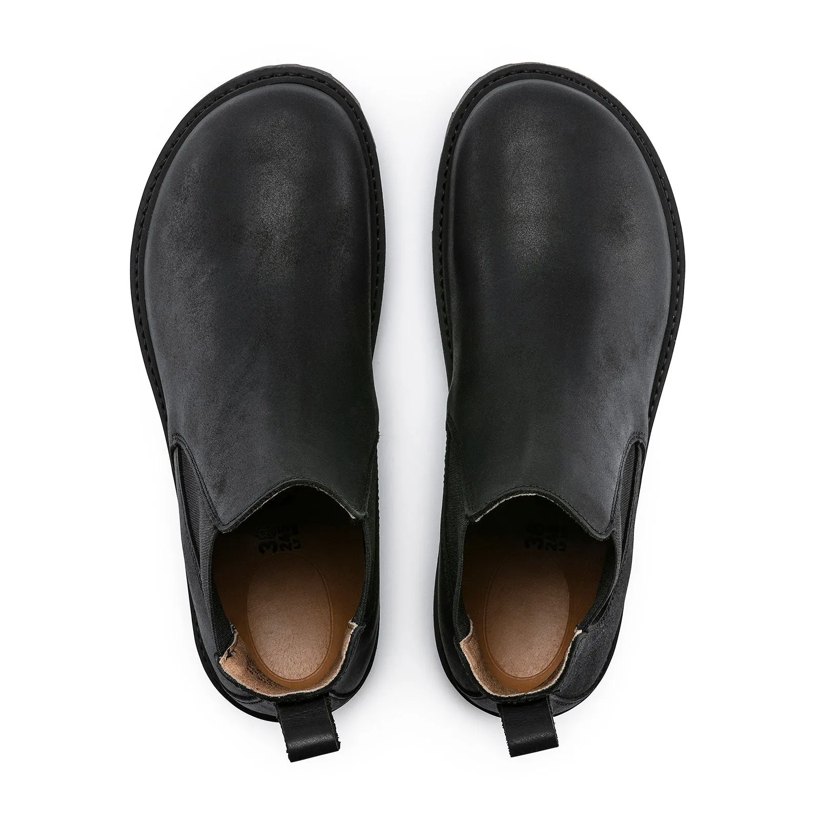 Birkenstock Stalon Narrow Chelsea Boot (Women) - Black Oiled Nubuck