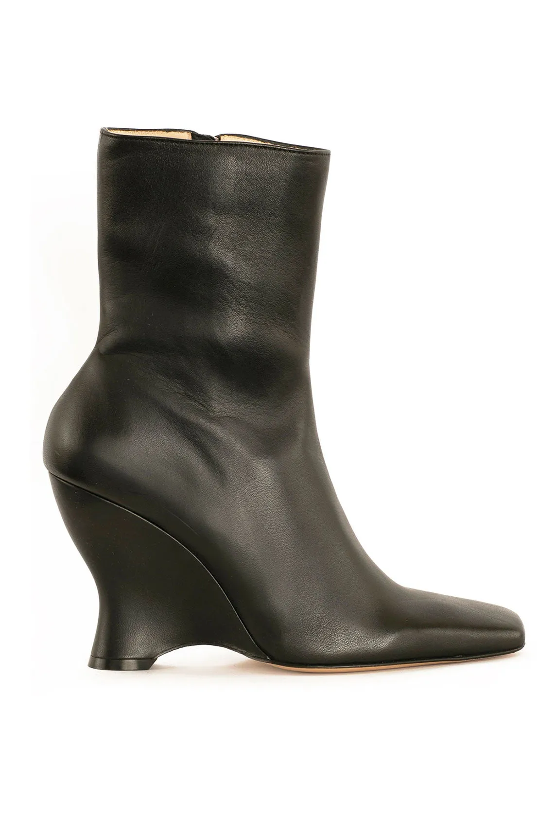 Black Eva Wedge Boot