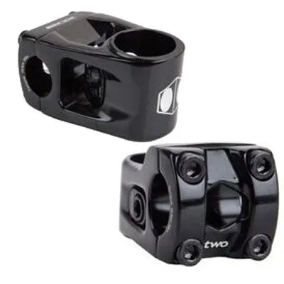 Box Two Cntr Clp Stem 1 1/8X48 Black Two Center Clamp Stem Box Stems