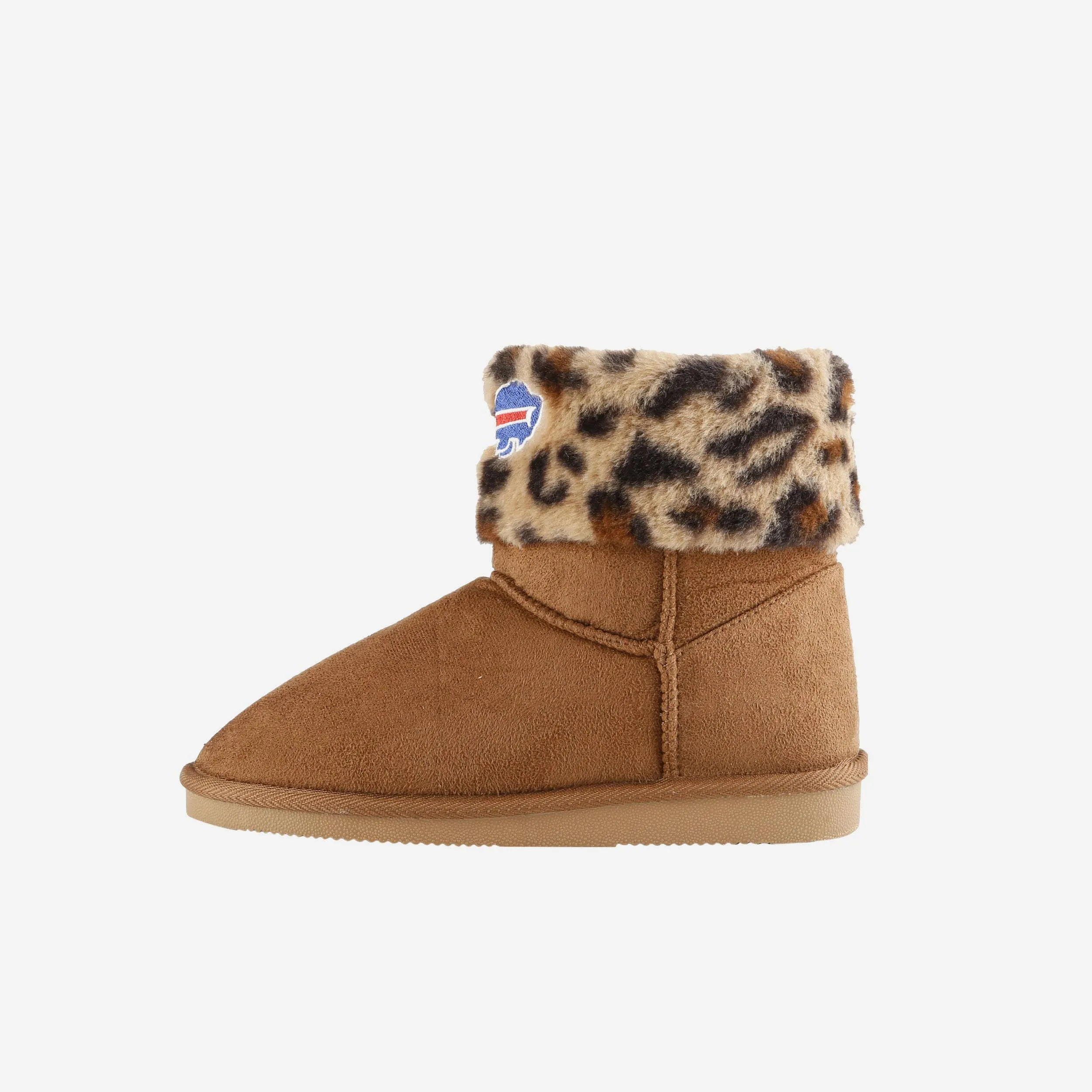 Buffalo Bills Womens Cheetah Fur Boot