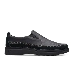 Clarks Nature 5 Walk Slip On (Men) - Black Combi