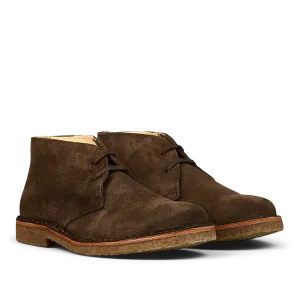 Dark Chestnut Suede Greenflex Desert Boots