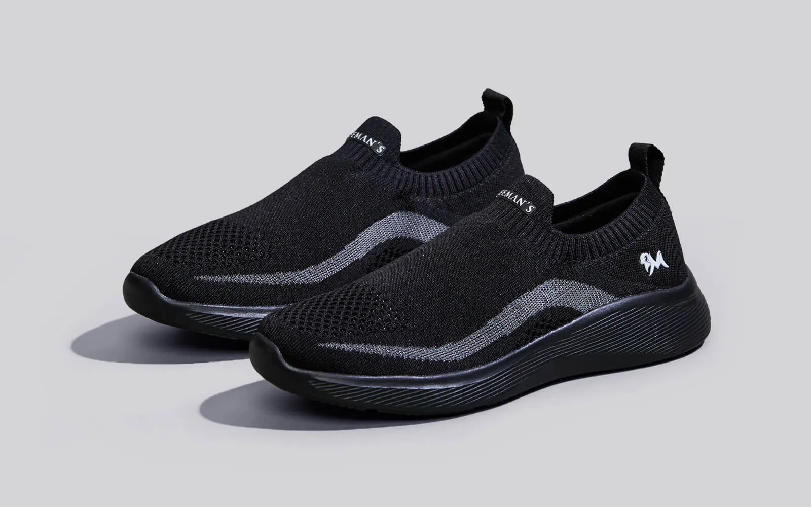 Everyday Basic Slip Ons : Black