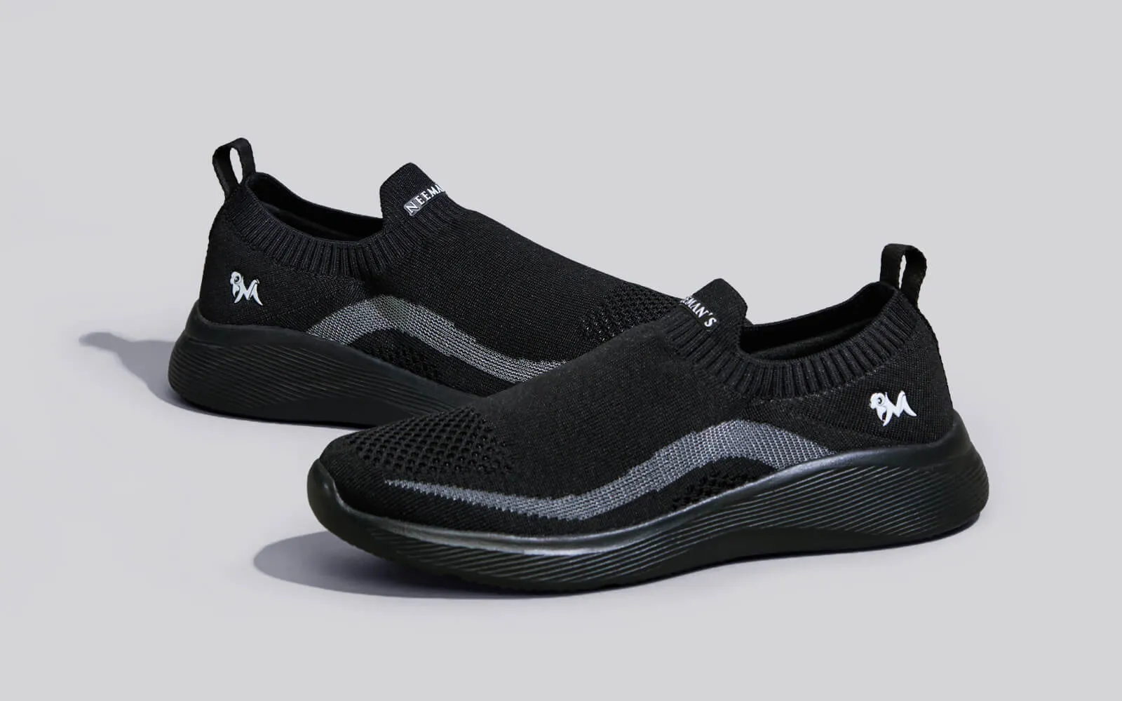 Everyday Basic Slip Ons : Black