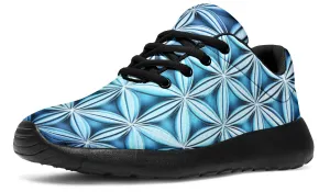 Flower Life Igloo Blue Classic Sneakers