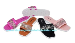 Ladies Bling Bling SEQUINS Sandals Wholesale