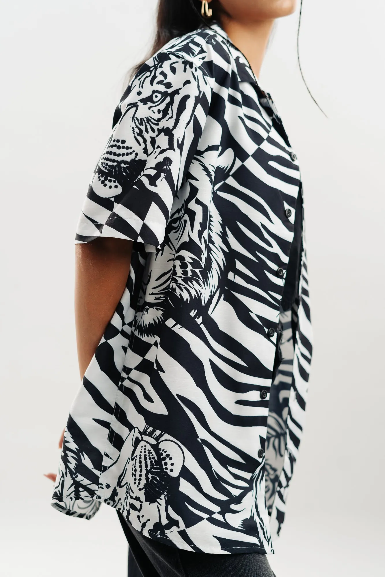 Monochrome Tiger Shirt