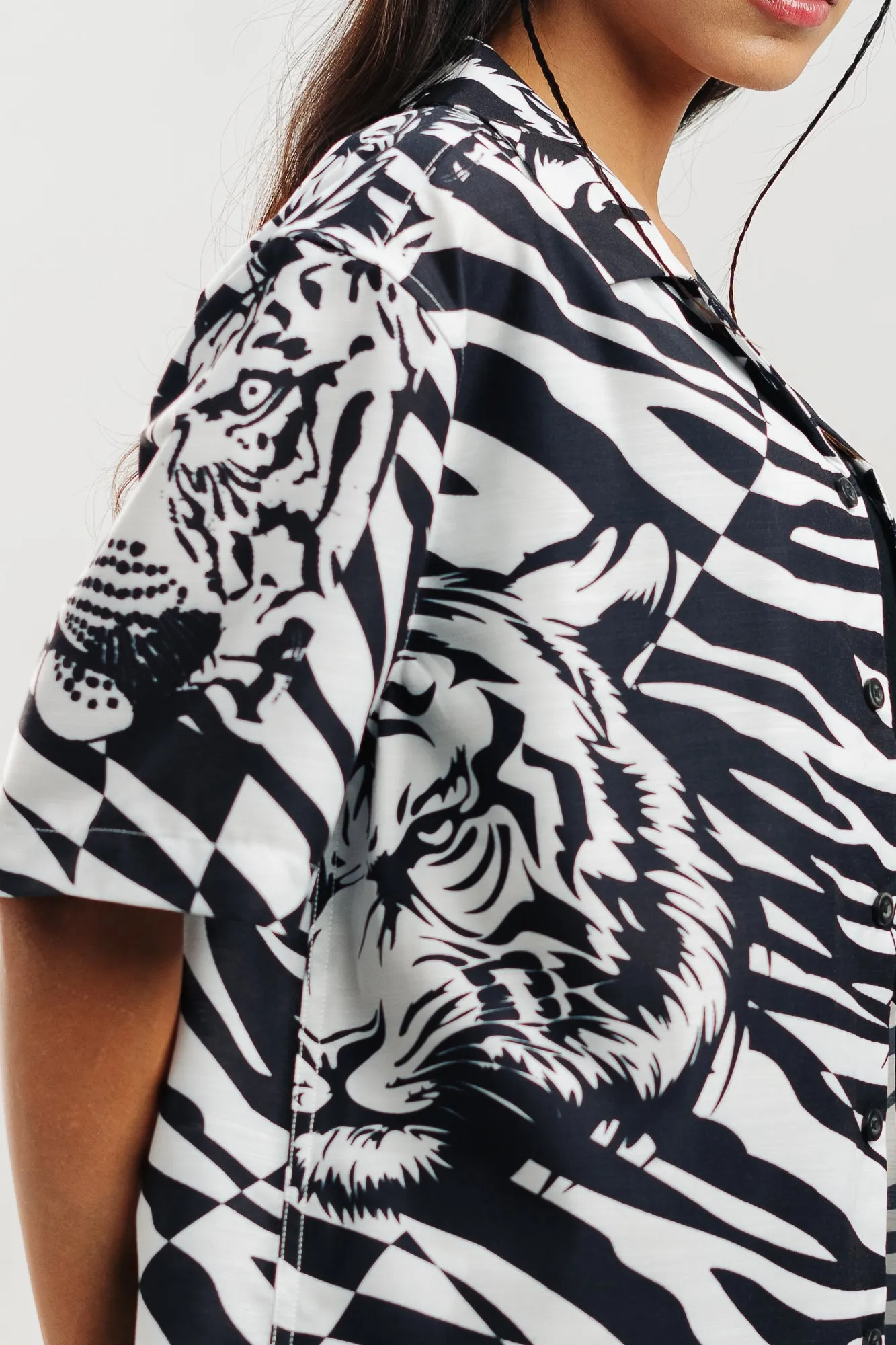 Monochrome Tiger Shirt