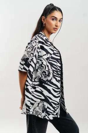 Monochrome Tiger Shirt