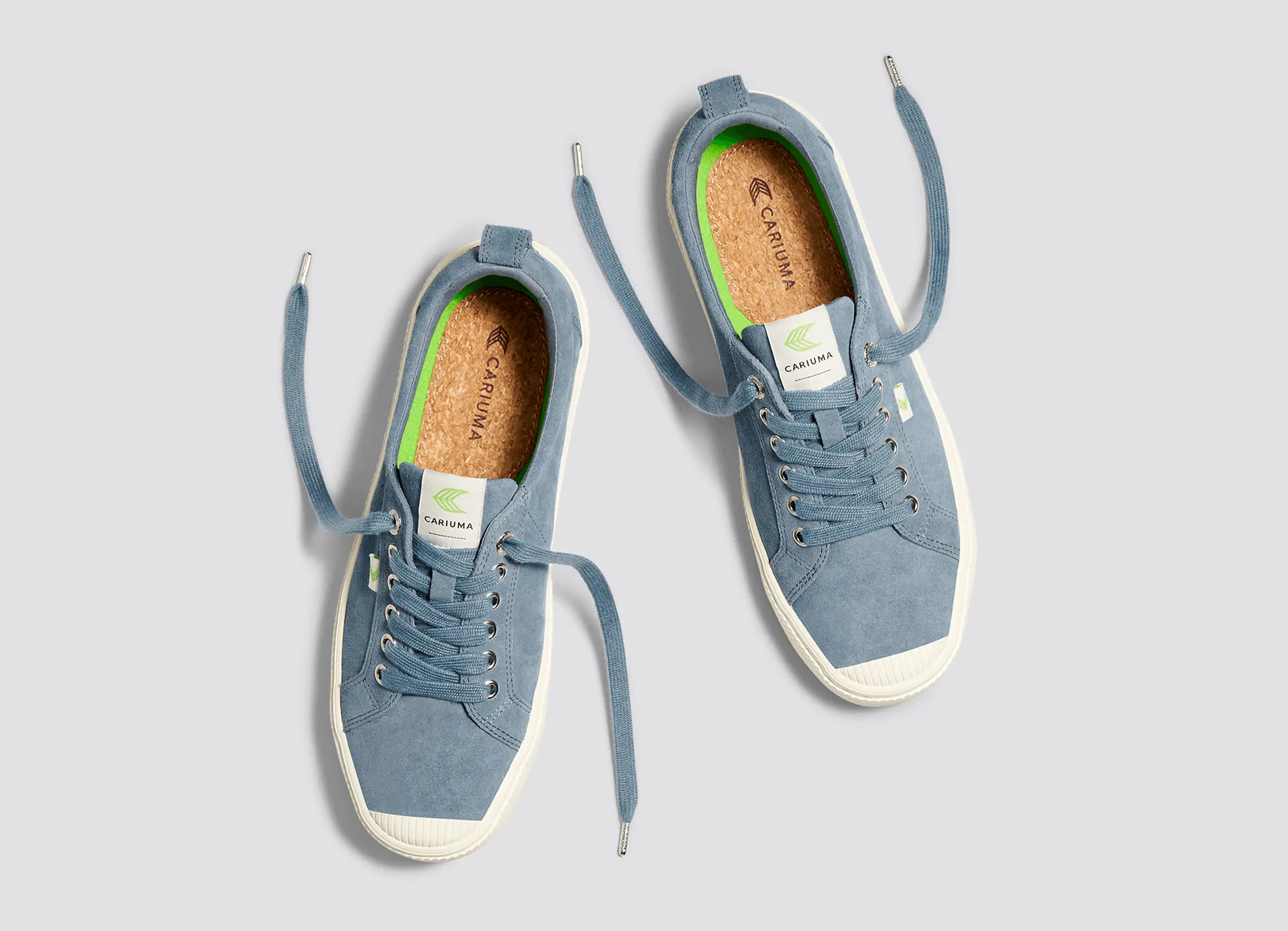 OCA Low Blue Mirage Suede Sneaker Men