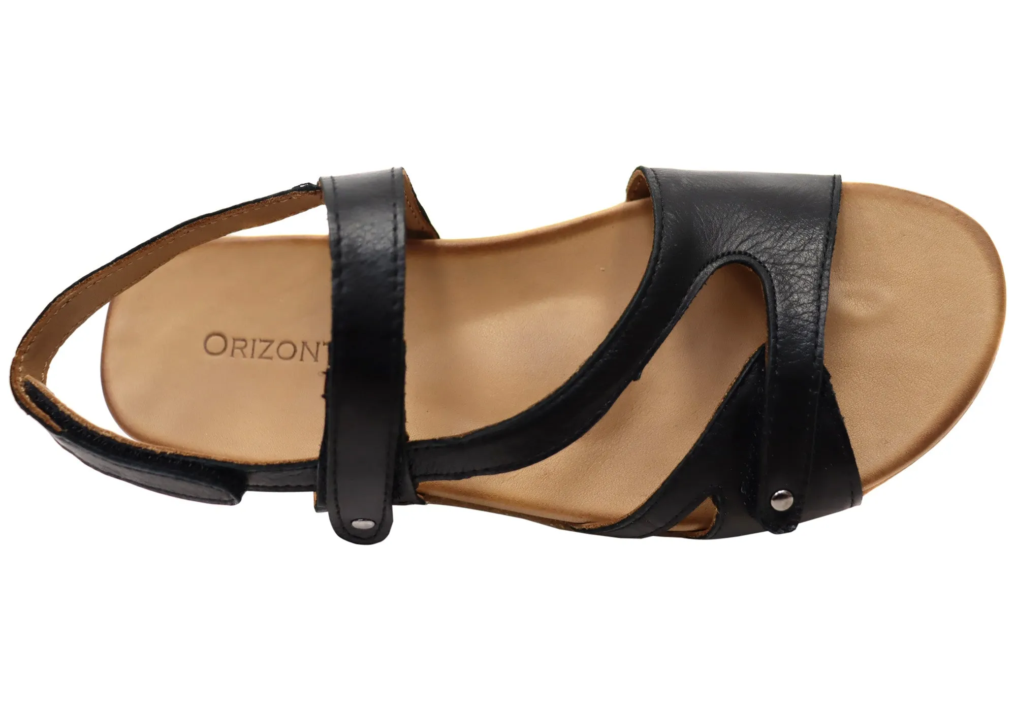 Orizonte Dromana Womens Comfortable European Leather Sandals