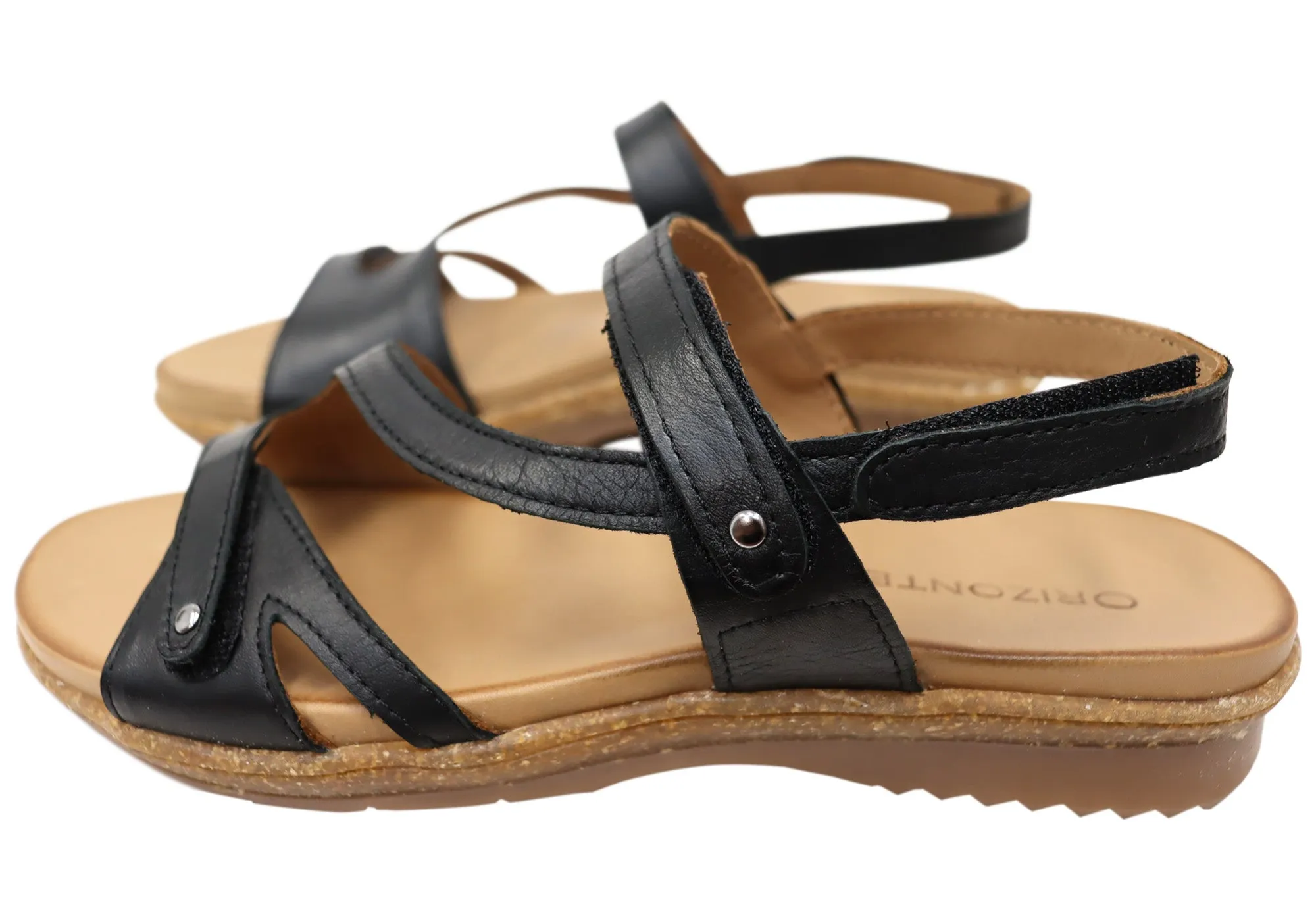 Orizonte Dromana Womens Comfortable European Leather Sandals