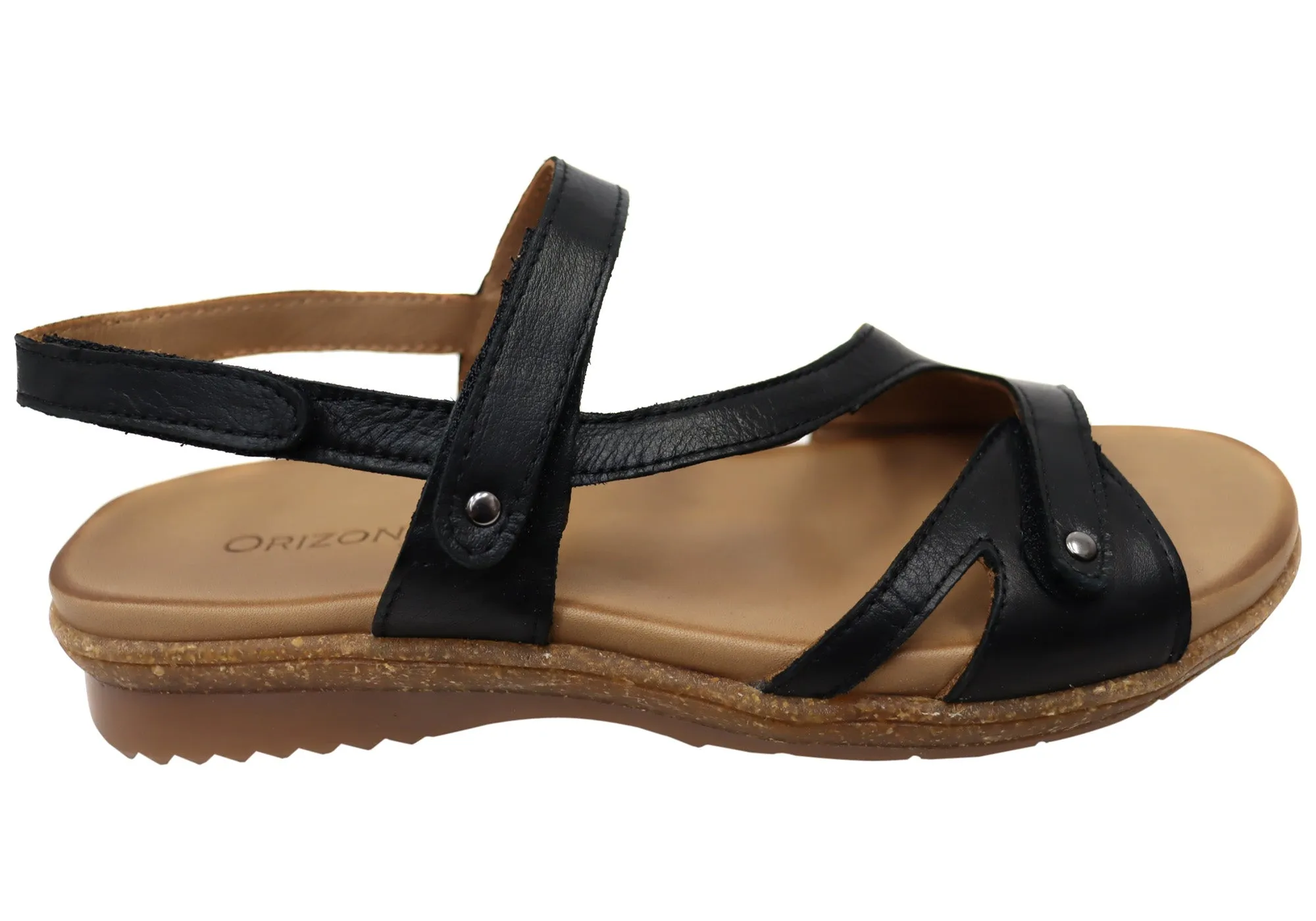 Orizonte Dromana Womens Comfortable European Leather Sandals