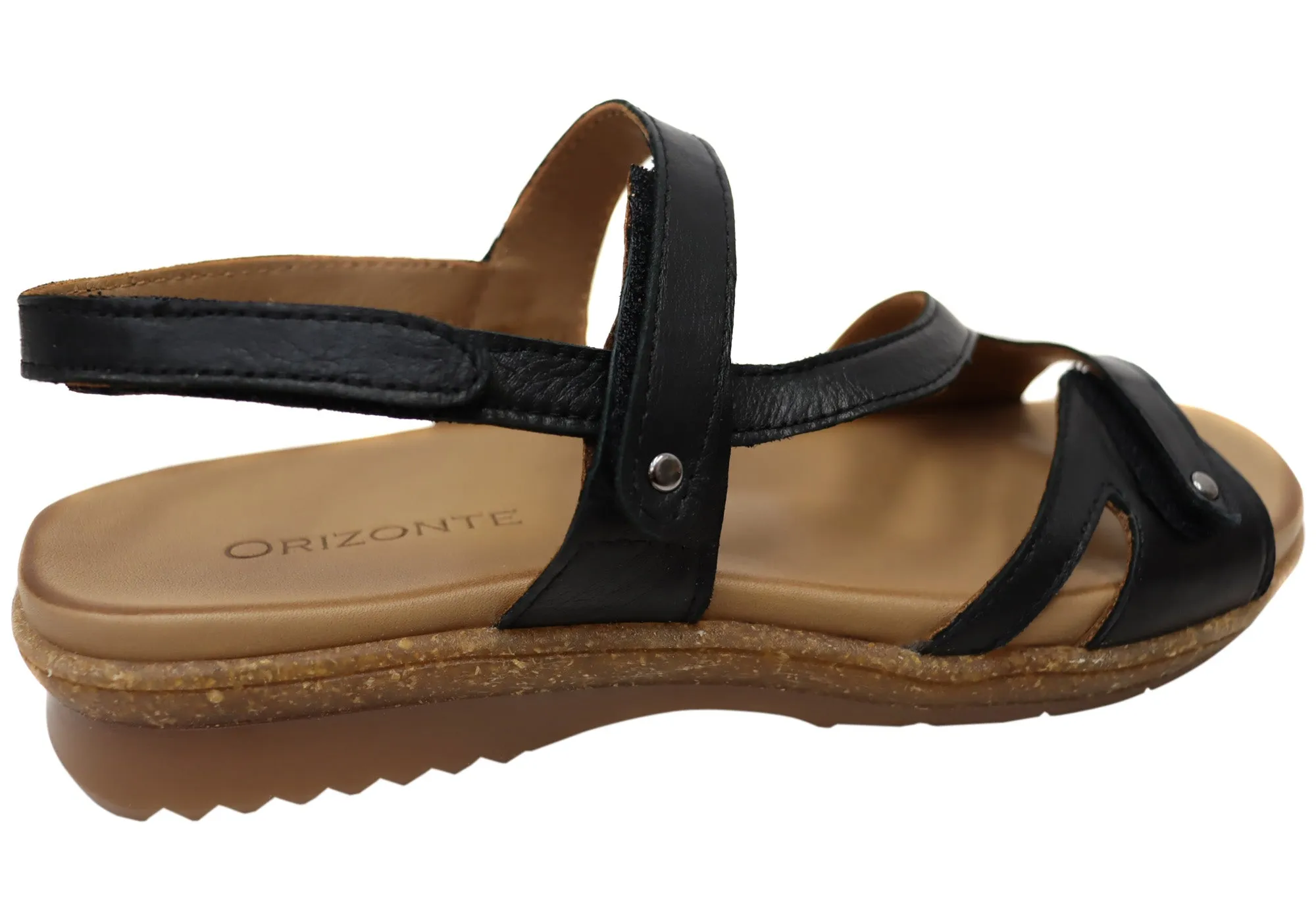 Orizonte Dromana Womens Comfortable European Leather Sandals