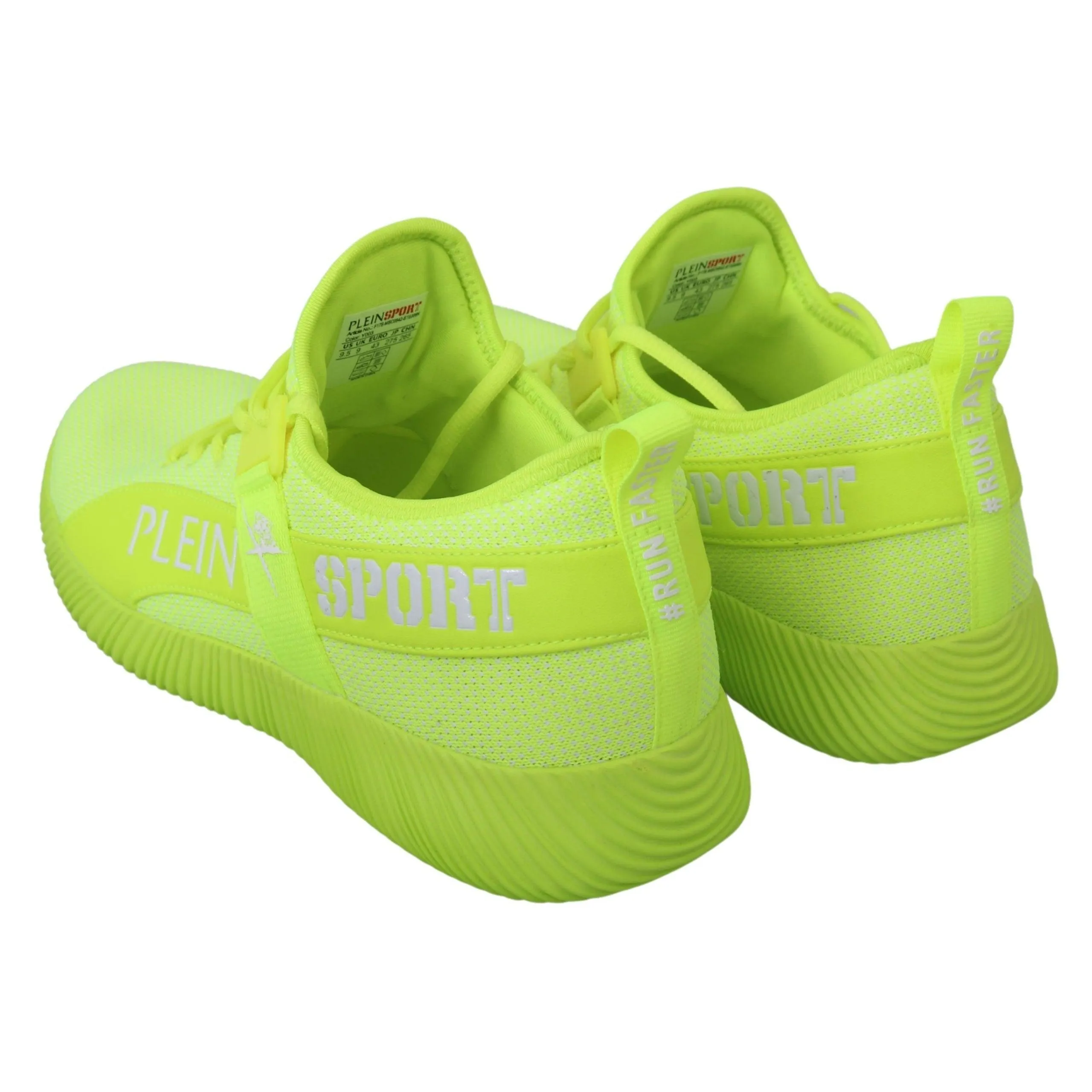 Philipp Plein Stylish Light Green Casual Sneakers