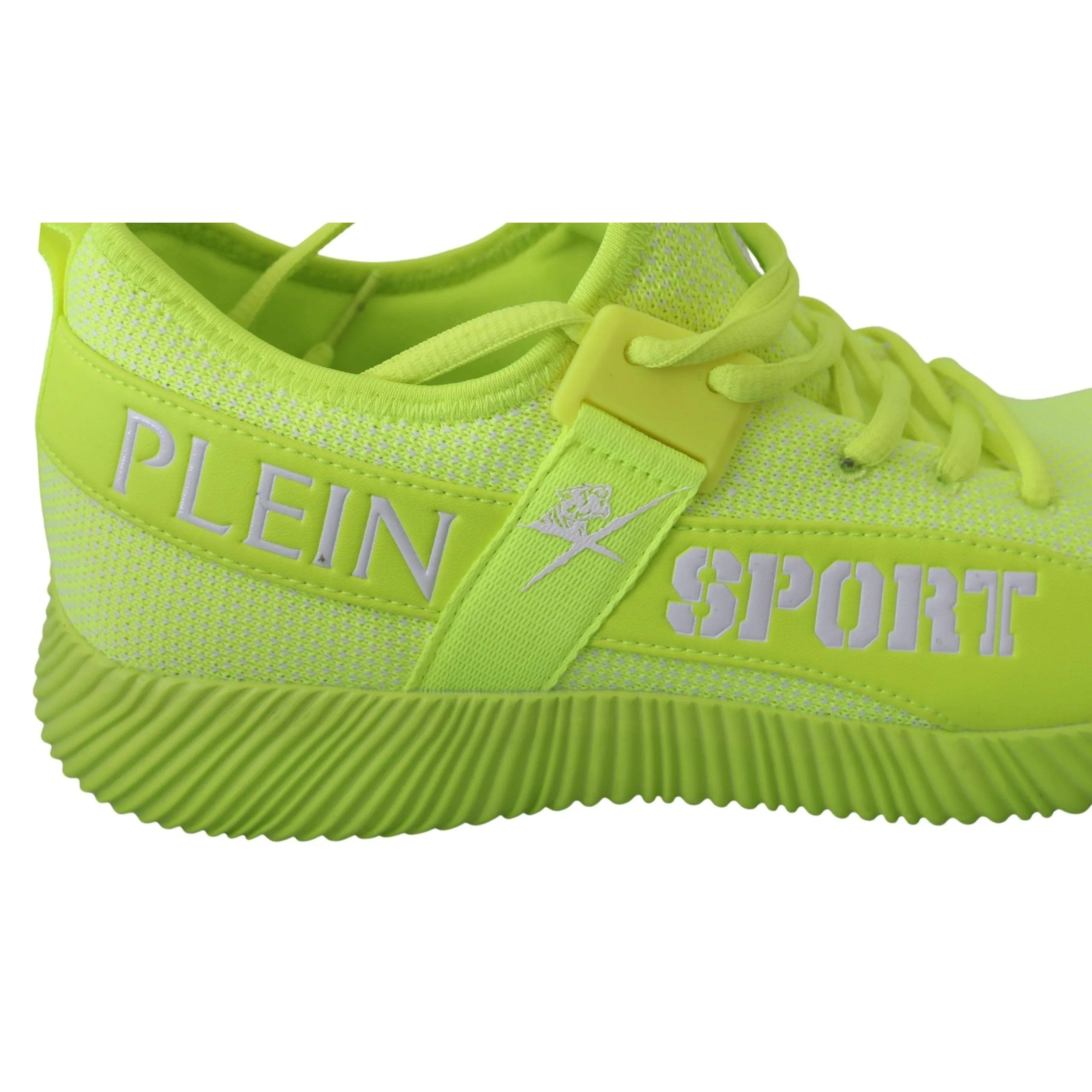 Philipp Plein Stylish Light Green Casual Sneakers