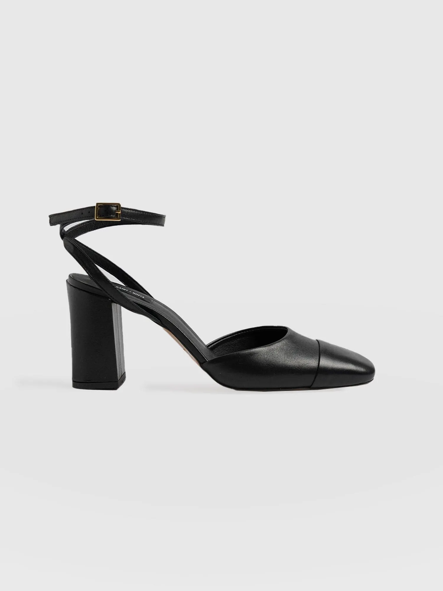 Rayner Cap Toe Heel - Black