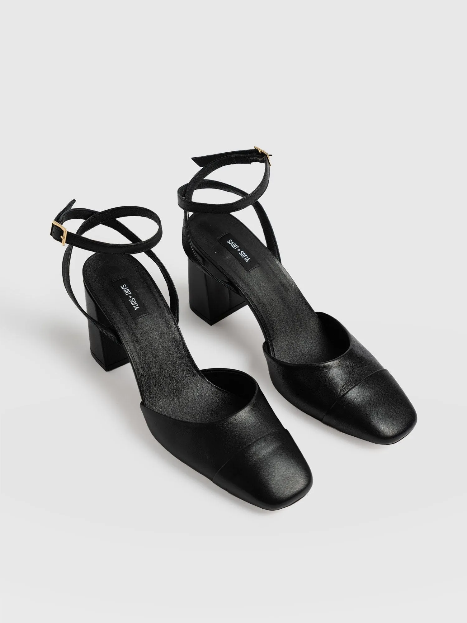 Rayner Cap Toe Heel - Black