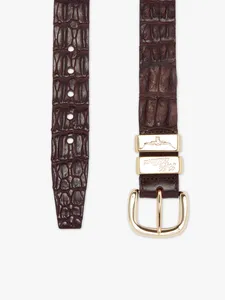 Saltwater Crocodile Belt - Men's 1.5" - Chestnut