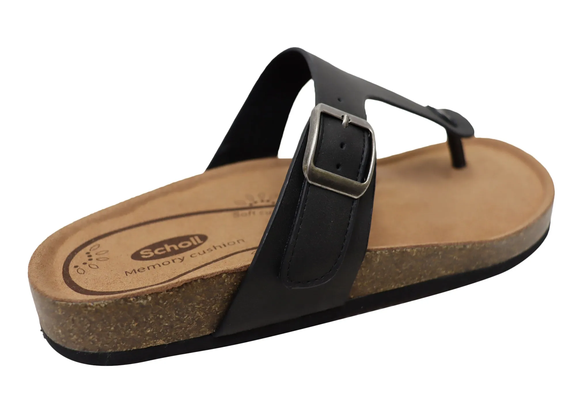 Scholl Orthaheel Brittany Womens Comfortable Thongs Sandals