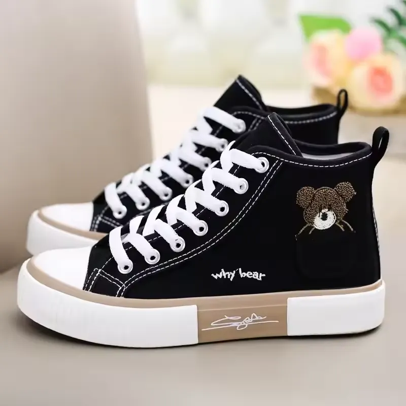 Sweet & Stylish Bear Sneakers for Kids & adult