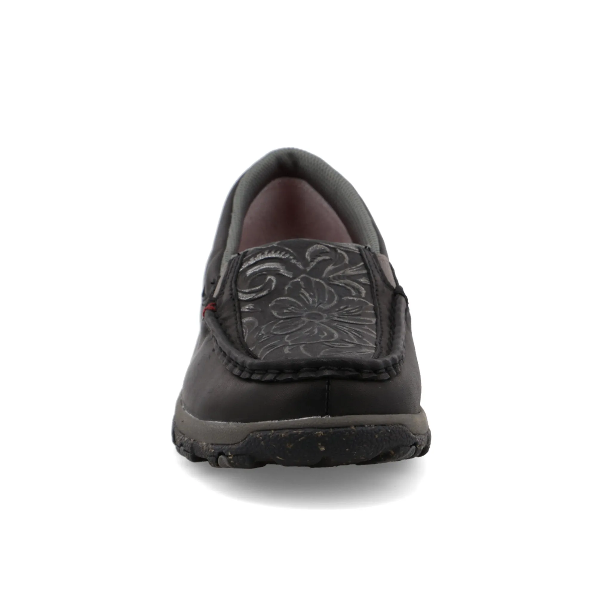 Twisted X Women's Black Tooled Cell Slip-On