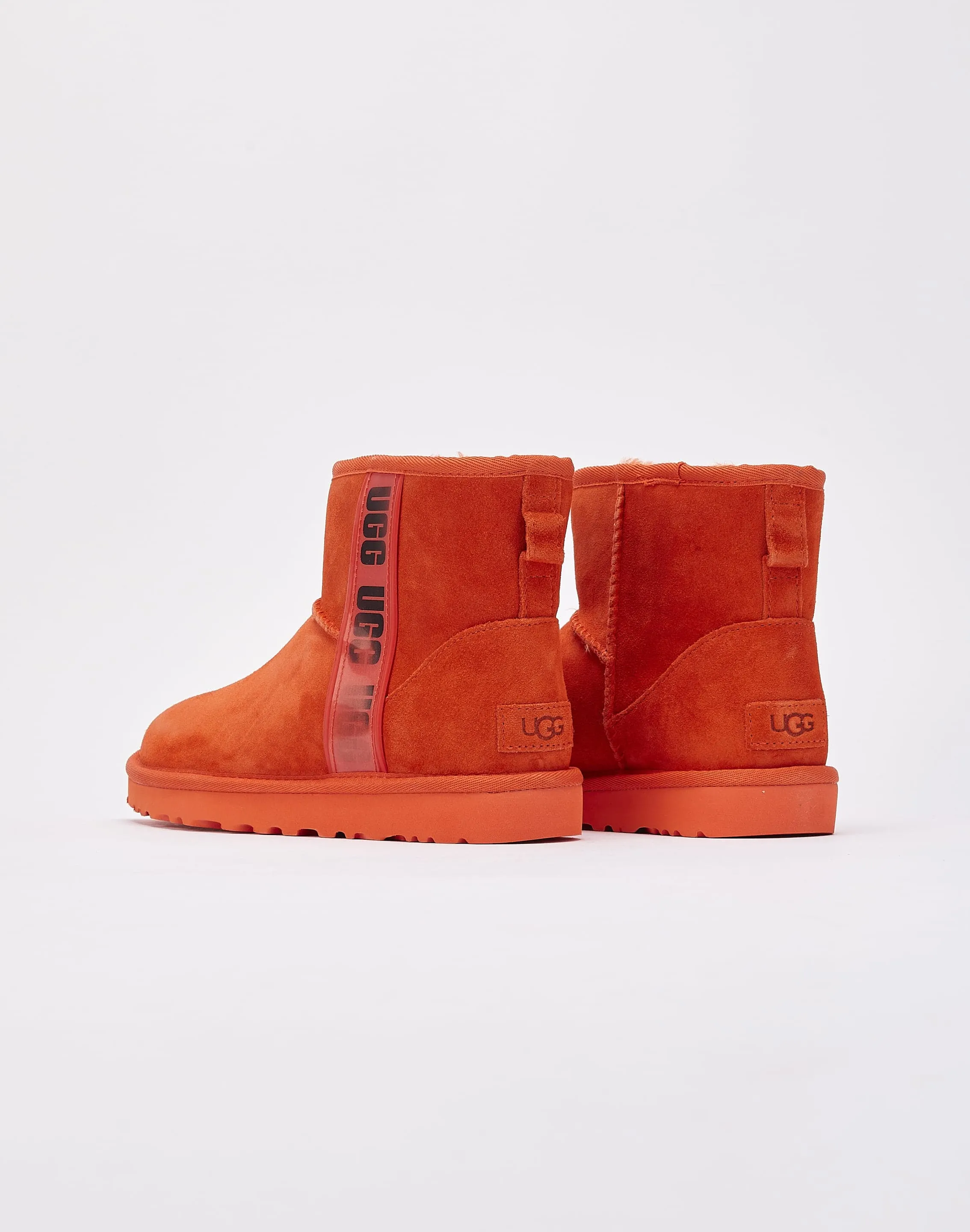 UGG CLASSIC MINI SIDE-LOGO II BOOTS