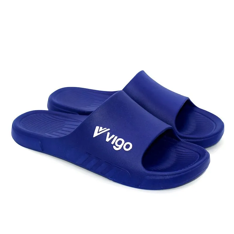 Vigo Skid Sandals - Navy