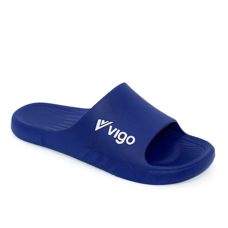 Vigo Skid Sandals - Navy